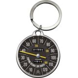 Nostalgic-Art Keyring Round Citroen Tacho 7.5x4x0.3cm