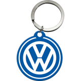 Nostalgic-Art Keyring Round VW - Logo 7.5x4x0.3cm