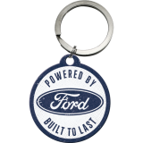 Nostalgic-Art Keyring Round Ford - Built To Last 7.5x4x0.3cm