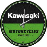 Nostalgic-Art Wall Clock Kawasaki - Motorcycles 30cm
