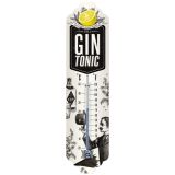 Nostalgic-Art Thermometer Gin & Tonic Weather 28x6.5x2cm