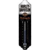 Nostalgic-Art Thermometer Harley-Davidson Motorcycles 28x6.5x2cm