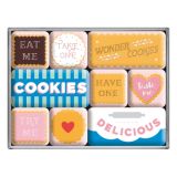 Nostalgic-Art 9pc Magnet Set Wonder Cookies 7x9.3x2cm
