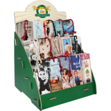 Nostalgic-Art Stand: Wooden Bookmark Display