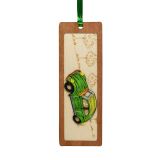 Quilled Bookmark VW Beetle 13.6x5cm