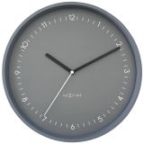 NeXtime Berlin Wall Clock 30cm - Grey