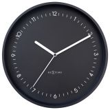 NeXtime Berlin Wall Clock 30cm - Black
