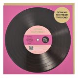 Say It With Songs Greeting Card - Nothing Compares 2 U - Sinead O'Connor 16.5x16.4cm (Pack of 6)