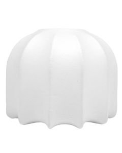 Silk Umbrella Shade 12x12x9.5cm - White