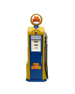 Golden Fleece Pump with Light Metal Collectable - Yellow and Blue 150x50x30cm