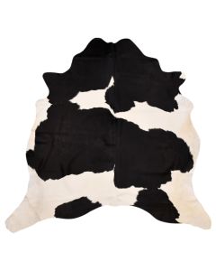 Genuine Cowhide Rug Black and White 3.40 - 4sqm