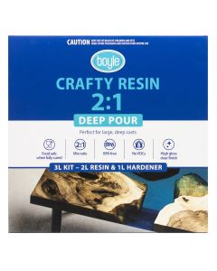 Boyle Crafty Resin 2:1 Deep Pour 3L Kit