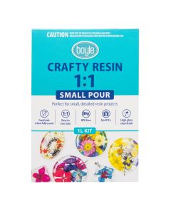 Boyle Crafty Resin 1:1 Small Pour - 1L Kit
