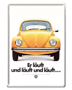 Nostalgic-Art Metal Card VW er lauft 10x14x0.3cm