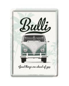 Nostalgic-Art Metal Card Volkswagen Good Things Are Ahead Of You 10x14x0.3cm