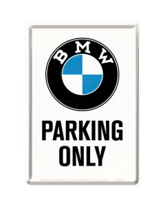 Nostalgic-Art Metal Card BMW Parking Only 10x14x0.3cm