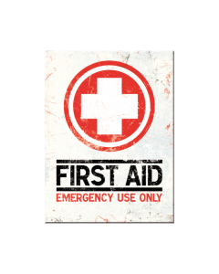 Nostalgic-Art Magnet First Aid 6x8x0.2cm