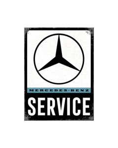 Nostalgic-Art Magnet Mercedes-Benz Service 6x8x0.2cm