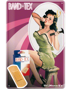 Nostalgic-Art Medium Sign Pin-up hammer 20x30x0.5cm