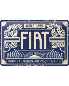 Nostalgic-Art Medium Sign Fiat - Since 1899 20x30x0.5cm