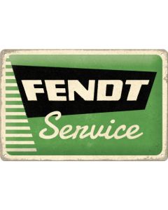 Nostalgic-Art Medium Sign Fendt Service 20x30cm 20x30x0.5cm