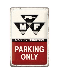 Nostalgic-Art Medium Sign Massey Ferguson Parking Only 20x30x0.5cm