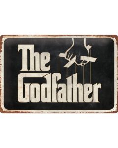 Nostalgic-Art Medium Sign Godfather Logo 20x30x0.5cm