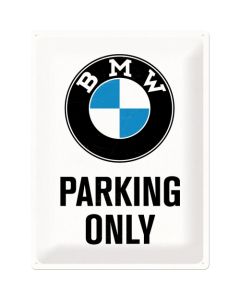 Nostalgic-Art Large Sign BMW Parking Only 30x40x0.5cm