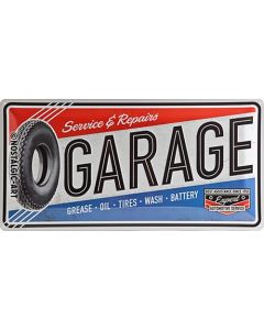 Nostalgic-Art Long Sign Garage 25x50x0.3cm