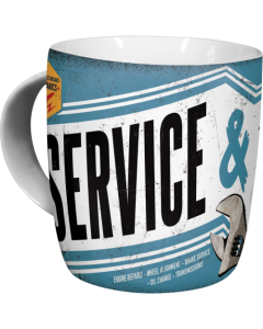Nostalgic-Art Ceramic Mug Service & Repair 9x9x9cm