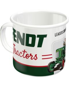Nostalgic-Art Enamel Mug Fendt Tractors 8x8x8xcm