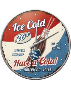 Nostalgic-Art Wall Clock Have A Cola 30cm 