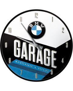 Nostalgic-Art Wall Clock BMW - Garage 30cm 