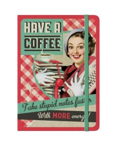 Nostalgic-Art Notebook Have a Coffee 21x15x2cm