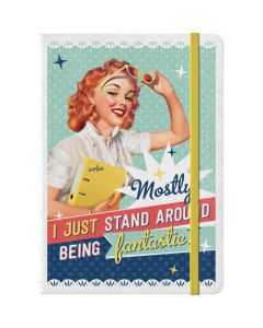Nostalgic-Art Notebook Stand Around Being Fantastic 21x15x2cm