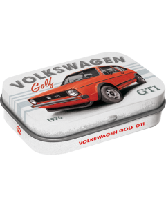 Nostalgic-Art Mint Box VW Gold - GTI 1976 4x6x2cm