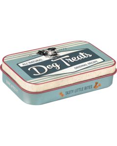 Nostalgic-Art Pet Treat Storage Box - Dog Treats Blue 9.5x6x2cm