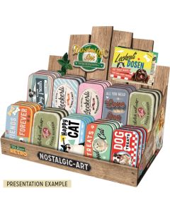 Nostalgic-Art Pet Treat Tin Display