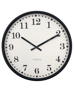 NeXtime Dickens Large Wall Clock 50cm - Cream