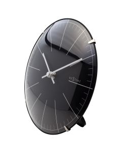 NeXtime Mini Dome Table Clock - Black