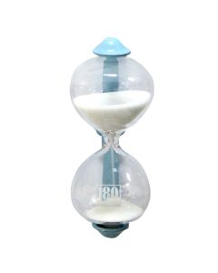 Dulton Magnetic Sandglass Kitchen Timer 8.5x7x3cm - Sax Blue